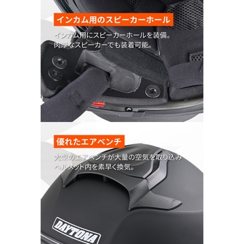 DN010BT システムヘルメット DAYTONA(デイトナ)