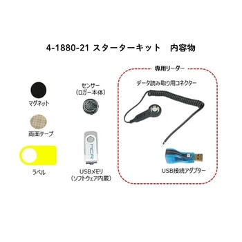 ボタン型温度ロガー Smart Button スターターキット ACR