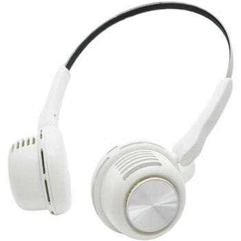 5段階ネックファンホワイト キャンプ 防災 災害 アウトドア - ANTEL