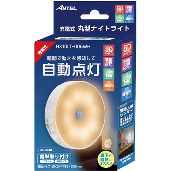 丸型ナイトライト電球 - ANTEL