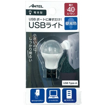 USBミニ電球型ライト ANTEL