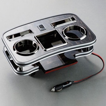 B1CHF03-USB 200系ハイエース フロントカップホルダー 急速充電対応USB付 Hearts