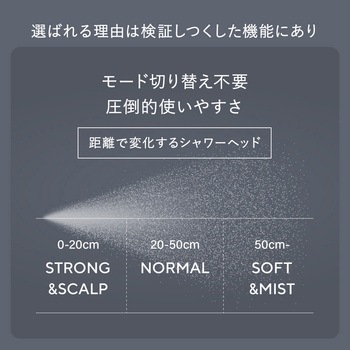 エスパイラル シャワーヘッド espiral