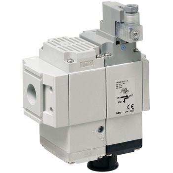 3ポート残圧排気弁モジュラタイプ  VP346E/VP546E/746E/VP946E SMC