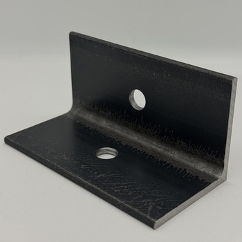 【オーダー】SS400アングル 2穴×サイズカット ノーブランド