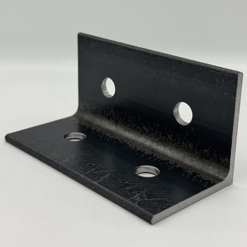 【オーダー】SS400アングル 4穴×サイズカット ノーブランド