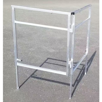 アルミ製V字型表示看板 アルミス