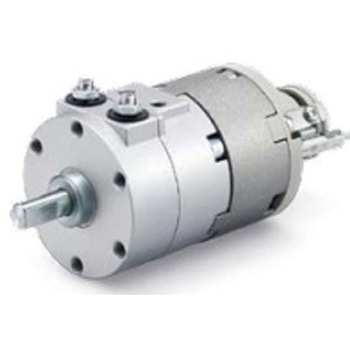 ロータリアクチュエータ/ダブルベーンタイプ 縦型オートスイッチユニット付・可変角度調整ユニット付 CRB □-C SMC