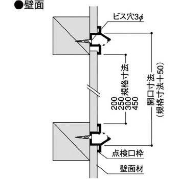 天井壁兼用点検口 ACE(エース/モリギン)