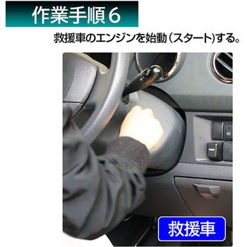 ブースターケーブル 軽自動車～大型トラック・農機・建機用 DC12V/24V対応 Meltec(大自工業)