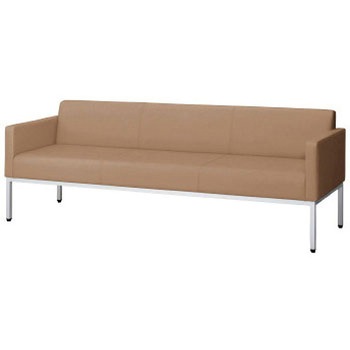 LS-150 ロビーチェア 3人用 背付肘付 プラス[家具]