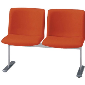 LS-270 ロビーチェア 2人用 背付 プラス(家具)