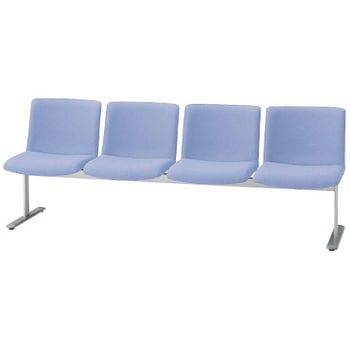 LS-270 ロビーチェア 4人用 背付 プラス(家具)