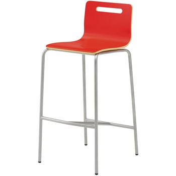 カフェチェア DC-350H ハイタイプ 4本脚 プラス(家具)