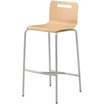 カフェチェア DC-350H ハイタイプ 4本脚 プラス(家具)