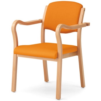木製椅子 M・L肘 SH410 プラス(家具)