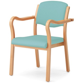 木製椅子 M・L肘 SH410 プラス(家具)