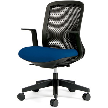 チェア Try 樹脂脚 ローバック スモークブラックシェル(組立サービス付き) プラス[家具]