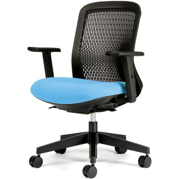 チェア Try 樹脂脚 ローバック スモークブラックシェル(組立サービス付き) プラス[家具]