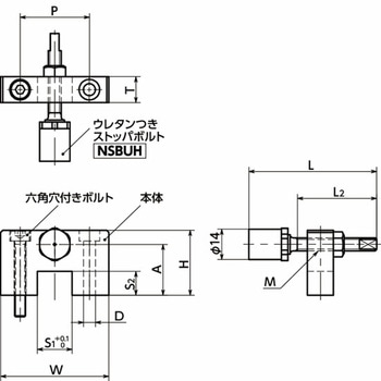 NBK リニアガイドヨウストッパ NBK(鍋屋バイテック会社)