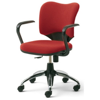 プラス 610866)事務イス プロップ KC-A94SEL-U MG ( KC-A94SEL-UMG ) ウォールナット無垢材と粉体塗装をほどこしたスチールを組み合わせた