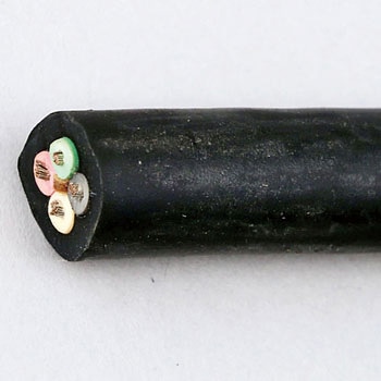 2種天然ゴム絶縁天然ゴムキャブタイヤケーブル 富士電線工業