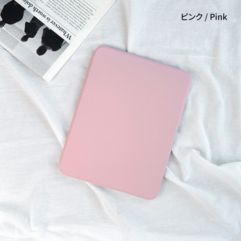 11インチiPad (A16)/iPad (第10世代) 360度回転スタンド機能 背面クリアフラップケース オートスリープ機能 Apple Pencilホルダー付 Smart Stock