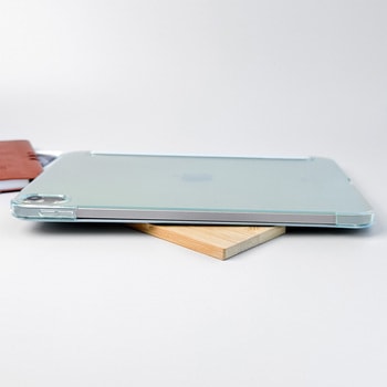 11インチiPad (A16)/iPad (第10世代) スタンド機能 背面ハーフクリアフラップケース オートスリープ機能 Smart Stock