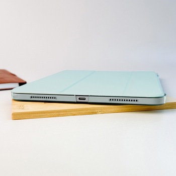 11インチiPad (A16)/iPad (第10世代) スタンド機能 背面ハーフクリアフラップケース オートスリープ機能 Smart Stock