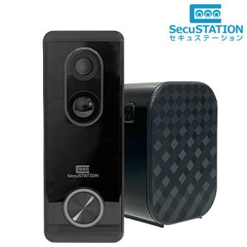 SecuSTATION スマホでドアホン高画質 スマートドアベル SecuSTATION