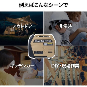 PowerArQ Inverter Generator 発電機 コヨーテタン PowerArQ