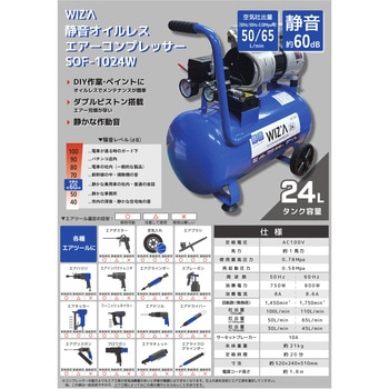 エアーコンプレッサ- WIZ'A