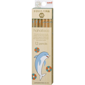 ハハトコ鉛筆 4B - uni(三菱鉛筆)