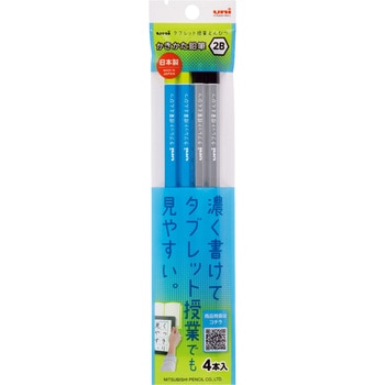タブレット授業鉛筆2B 4P uni(三菱鉛筆)
