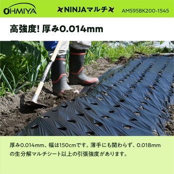 穴あきNINJAマルチ オーミヤ