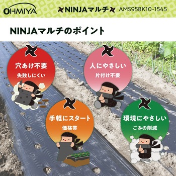 穴あきNINJAマルチ オーミヤ