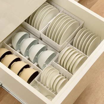 トトノ 引き出し用 ディッシュスタンドR ワイド Richell(リッチェル)