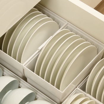 トトノ 引き出し用 ディッシュスタンドR ワイド Richell(リッチェル)