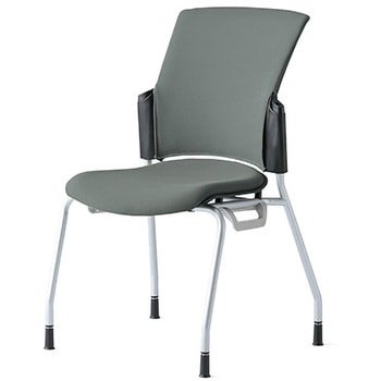 チェア チェダーC 4本脚 背クッション 肘なし プラス(家具)