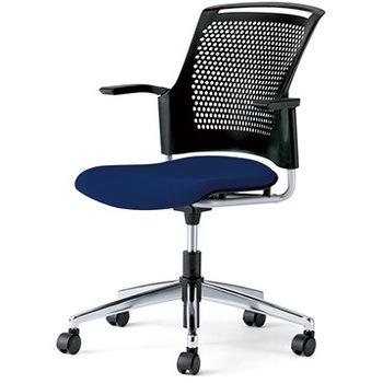 MB-W65SHL NBL チェア チェダーC 4本脚 背クッション 肘付 プラス[家具] 58789736