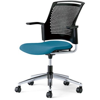 MB-W65SHL SBL チェア チェダーC 4本脚 背クッション 肘付 プラス[家具] 58789788