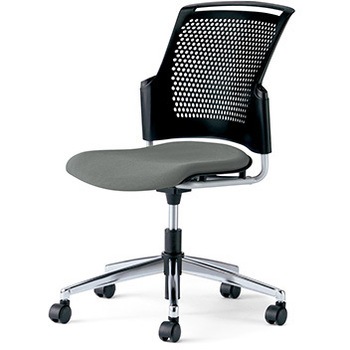 MC-W65SHL CGY チェア チェダーC 4本脚 背クッション 肘付 プラス[家具] 58789824