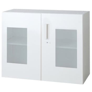 L6 スタンダードタイプ ガラス両開き保管庫(連結サービス付き) プラス(家具)