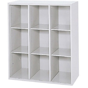 L6 スタンダードタイプ オープン縦仕切保管庫(連結サービスなし) プラス(家具)