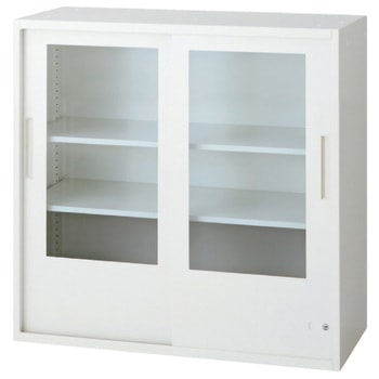 L6 スタンダードタイプ 2枚ガラス引違い保管庫(連結サービス付き) プラス(家具)