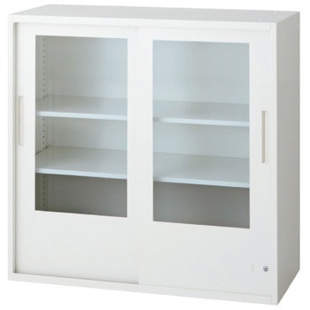 L6 スタンダードタイプ 2枚ガラス引違い保管庫(連結サービス付き) プラス(家具)