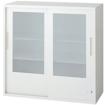L6 スタンダードタイプ 2枚ガラス引違い保管庫(連結サービス付き) プラス(家具)