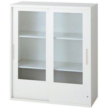 L6 スタンダードタイプ 2枚ガラス引違い保管庫(連結サービス付き) プラス(家具)