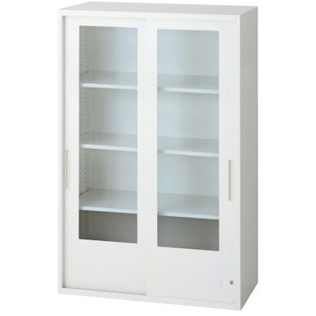 L6 スタンダードタイプ 2枚ガラス引違い保管庫(連結サービス付き) プラス(家具)
