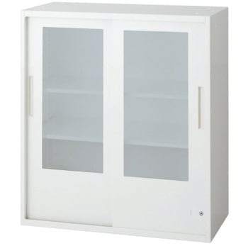 L6 スタンダードタイプ 2枚ガラス引違い保管庫(連結サービス付き) プラス(家具)